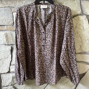 Universal Thread Floral Top size XL